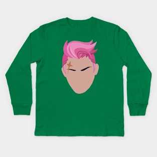 Minimalist Zarya Kids Long Sleeve T-Shirt